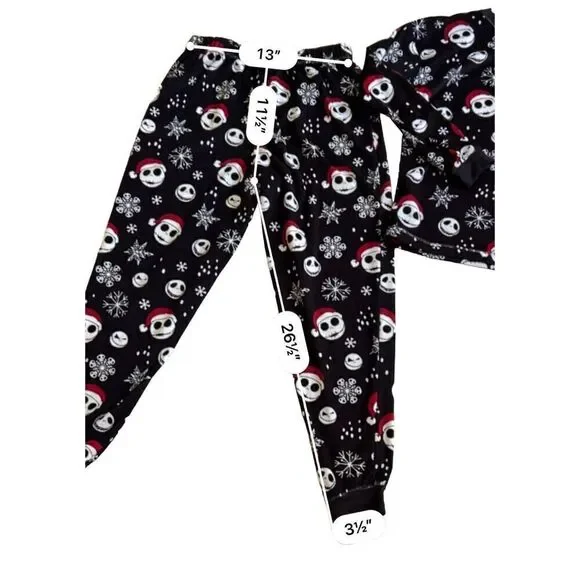 Disney Nightmare Before Christmas Top and Pants Pajama Set size S - Picture 3 of 10